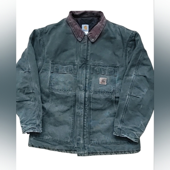 ジャケット・アウター Carhartt Moss green faded Duck coat Carhartt | Jackets & Coats | Vtg 203 Carhartt C03 Htg Moss Green